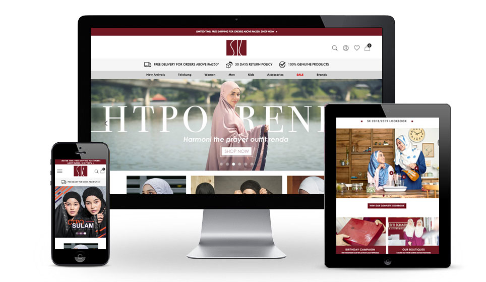 Siti Khadijah Sweetmag Magento Ecommerce Agency Wordpress Web Design